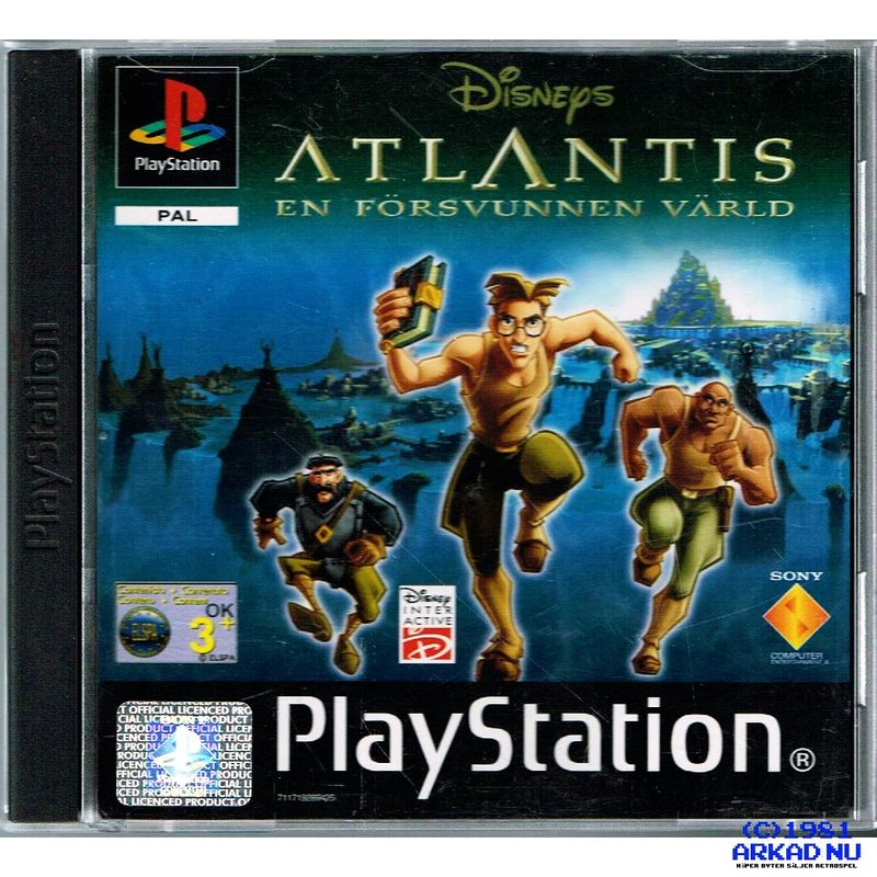 ATLANTIS EN FÖRSVUNNEN VÄRLD PS1