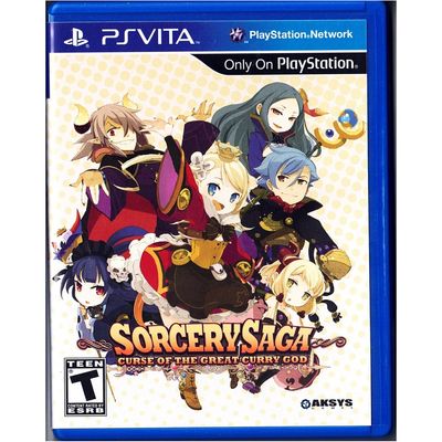 SORCERY SAGA CURSE OF THE GREAT CURRY GOD PS VITA