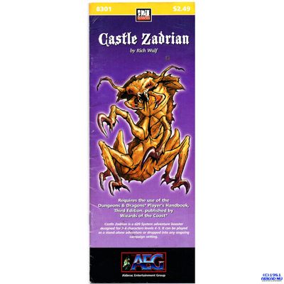 CASTLE ZADRIAN D&D ÄVENTYR D20