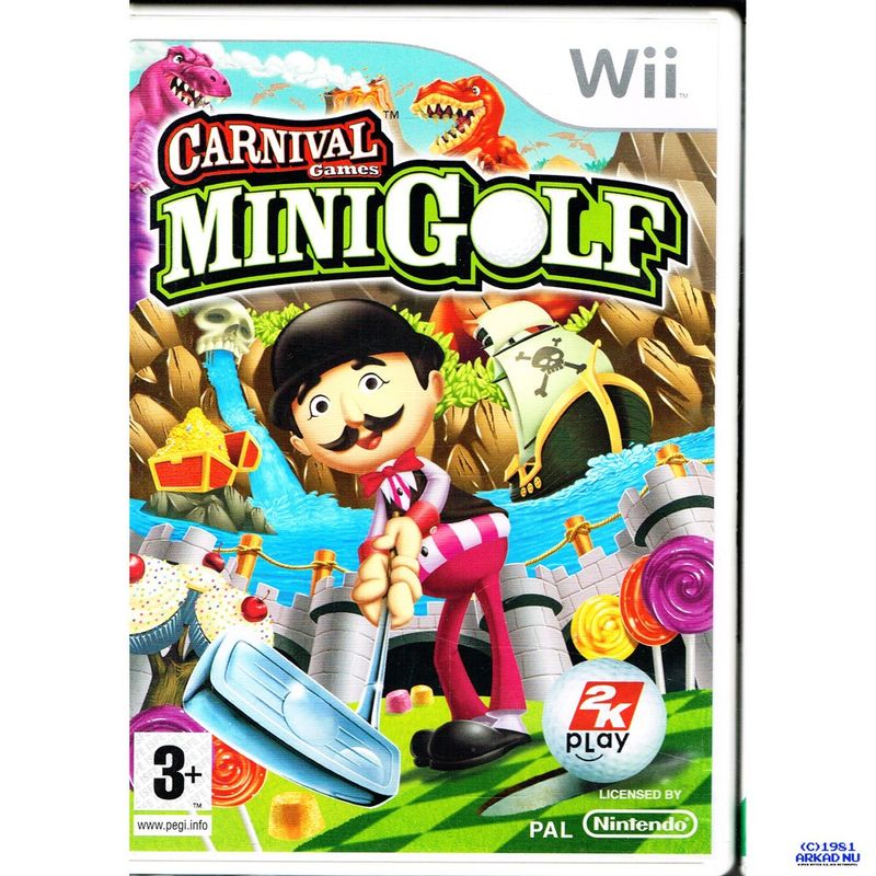 CARNIVAL GAMES MINIGOLF WII