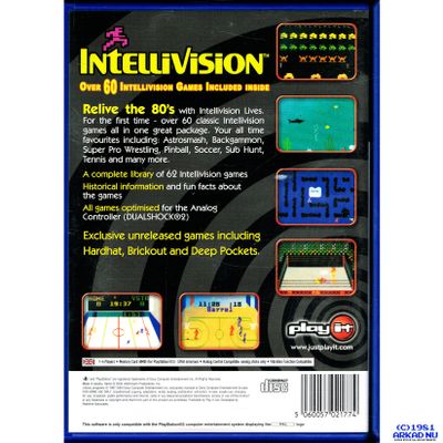 INTELLIVISION LIVES THE HISTORY OF VIDEO GAMING PS2