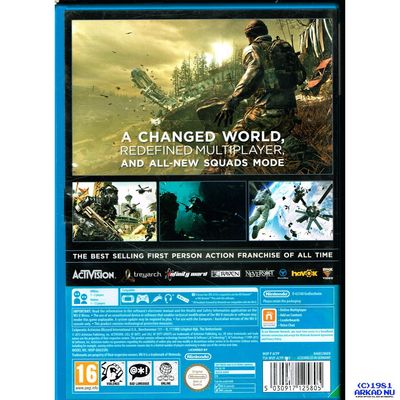 CALL OF DUTY GHOSTS WII U