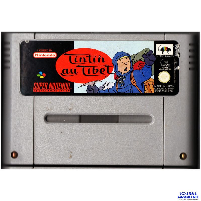 TINTIN IN TIBET SNES