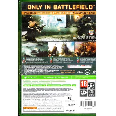 BATTLEFIELD 4 XBOX 360