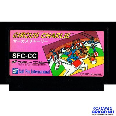 CIRCUS CHARLIE FAMICOM