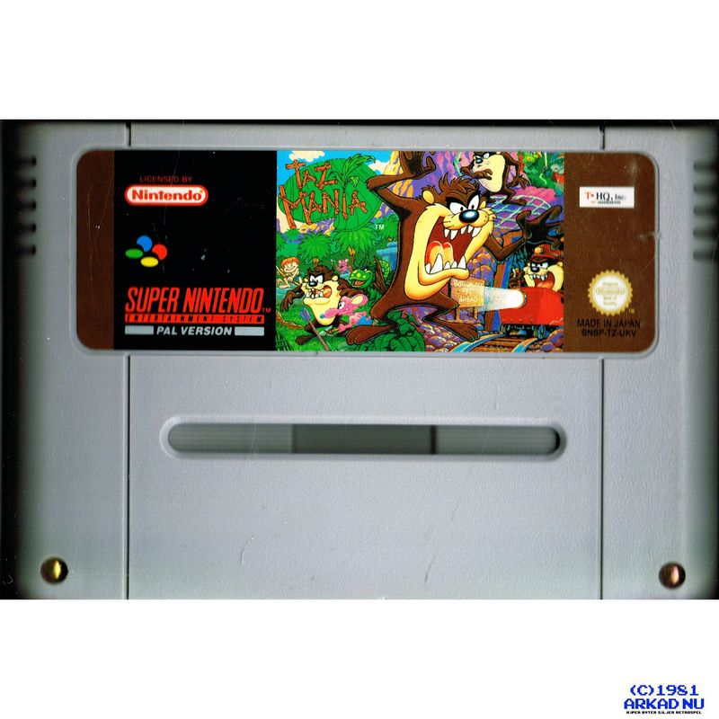 TAZ MANIA SNES