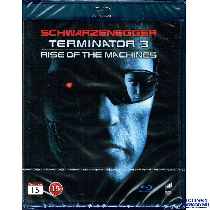 TERMINATOR 3 RISE OF THE MACHINES BLU-RAY