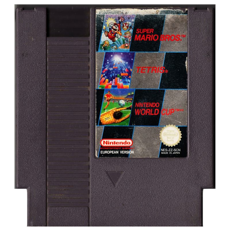 SUPER MARIO BROS + TETRIS + WORLD CUP NES SCN