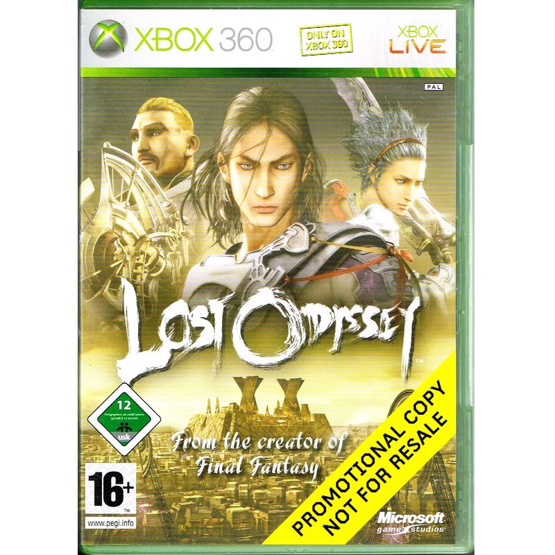 LOST ODYSSEY XBOX 360 PROMOTIONAL COPY