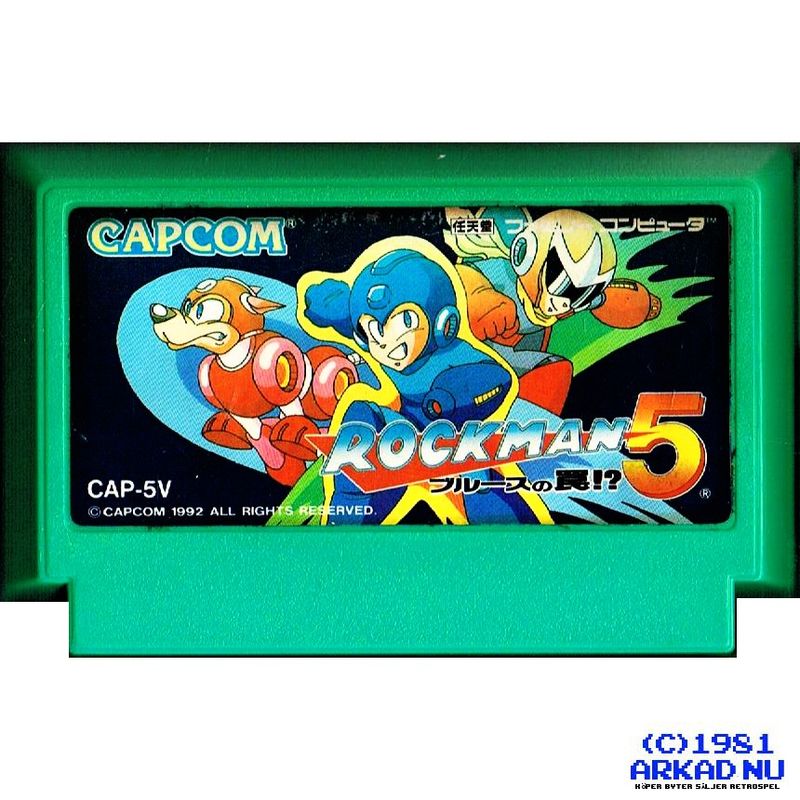 ROCKMAN 5 (MEGAMAN 5) FAMICOM