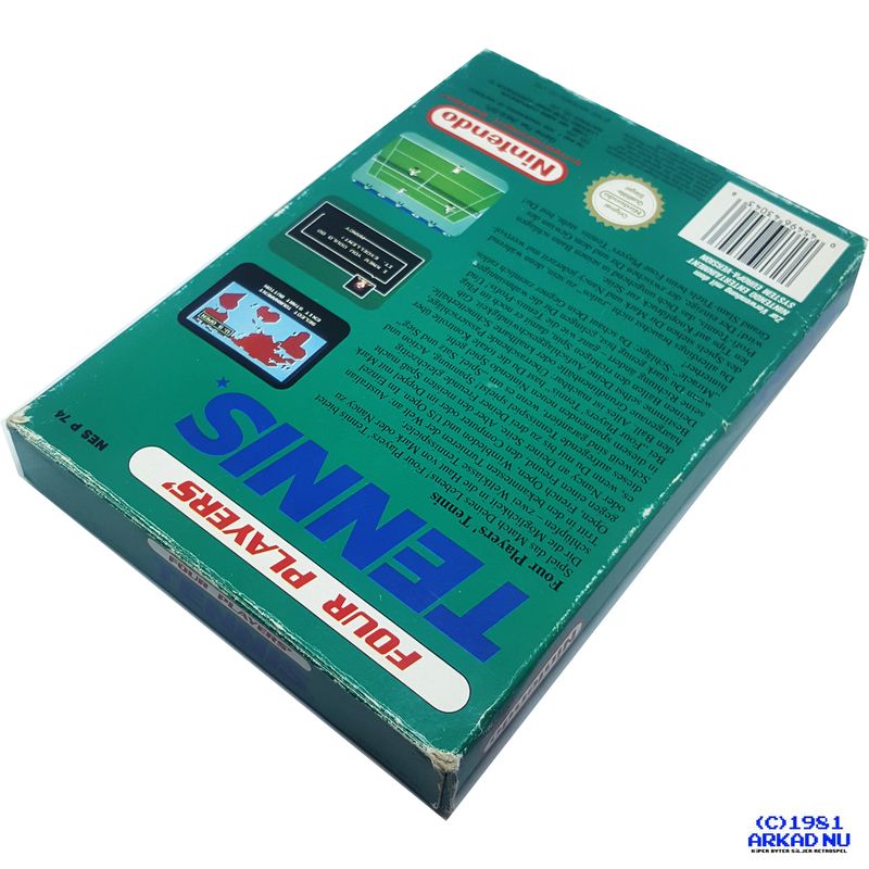 FOUR PLAYERS TENNIS NES