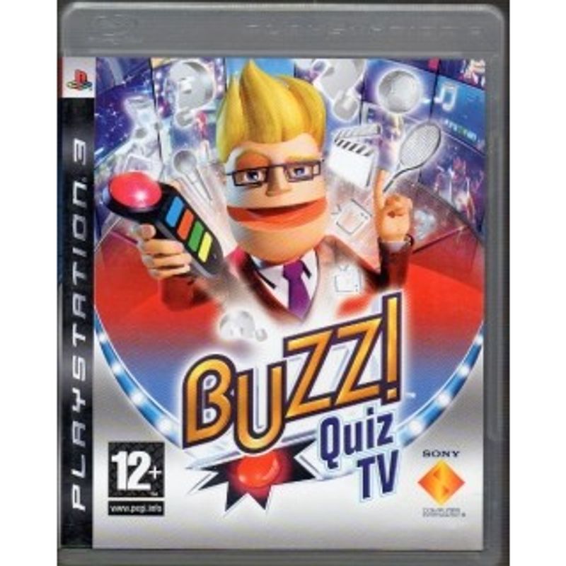 BUZZ! QUIZ TV INKL. BUZZERS PS3