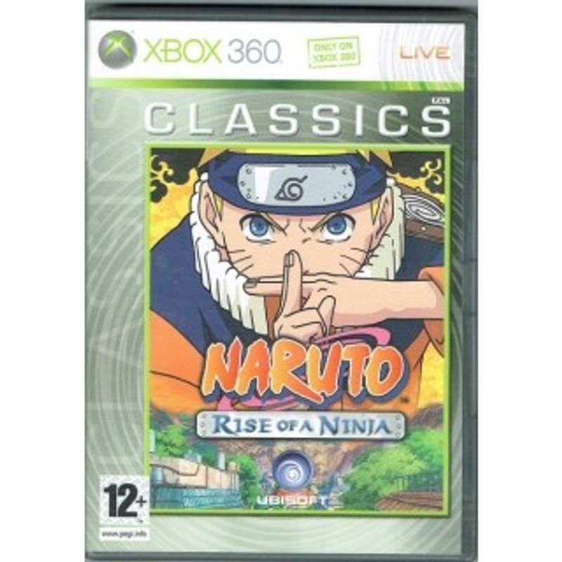 NARUTO RISE OF A NINJA XBOX 360