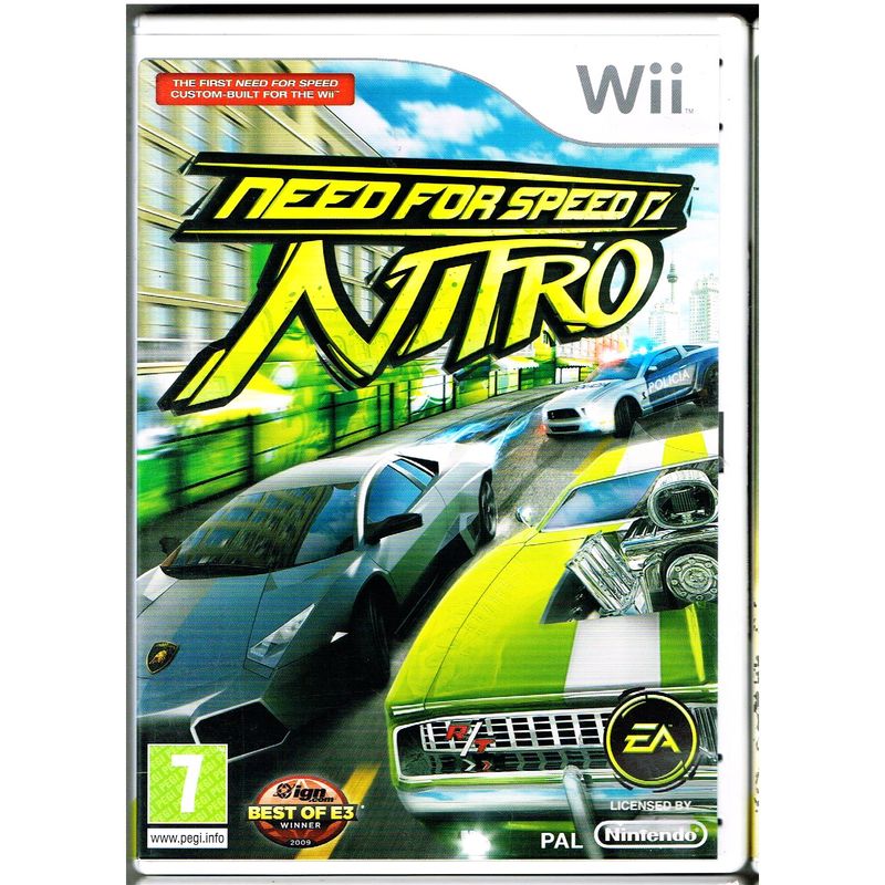 NEED FOR SPEED NITRO WII