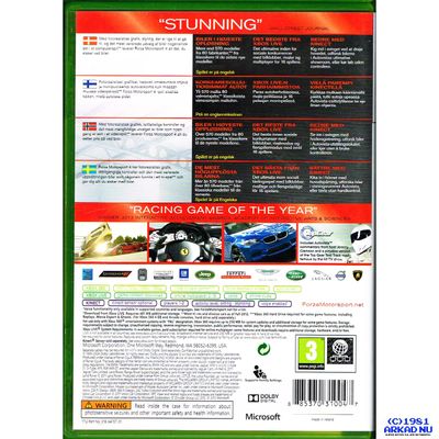 FORZA MOTORSPORT 4 RACING GAME OF THE YEAR EDITION XBOX 360