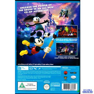 EPIC MICKEY 2 THE POWER OF TWO WII U