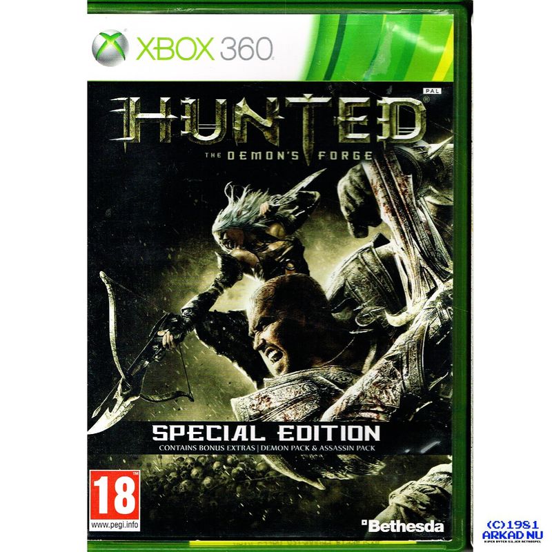 HUNTED THE DEMONS FORGE SPECIAL EDITION XBOX 360