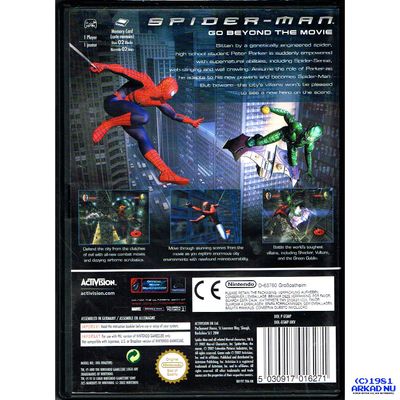 SPIDER-MAN GAMECUBE