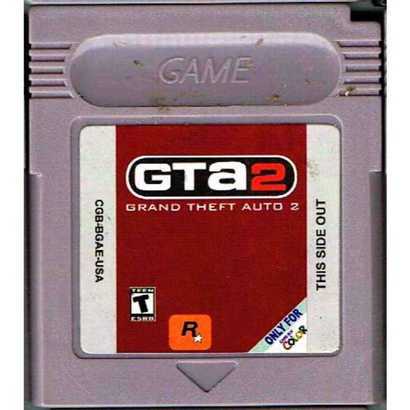 GTA 2 GRAND THEFT AUTO 2 GAMEBOY BOOTLEG