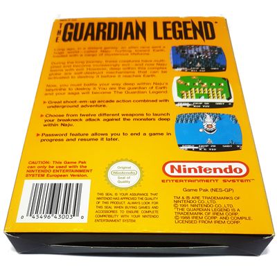 THE GUARDIAN LEGEND NES SCN