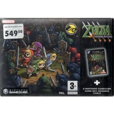 ZELDA FOUR SWORD ADVENTURES PACK GAMECUBE