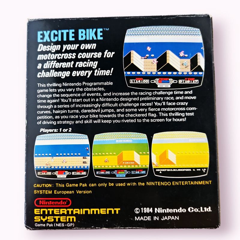 EXCITE BIKE NES SCN