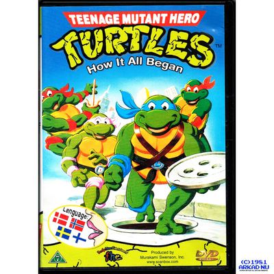 TEENAGE MUTANT HERO TURTLES HOW IT ALL BEGAN 1/7 DVD