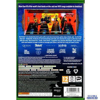 ROCK BAND 3 XBOX 360