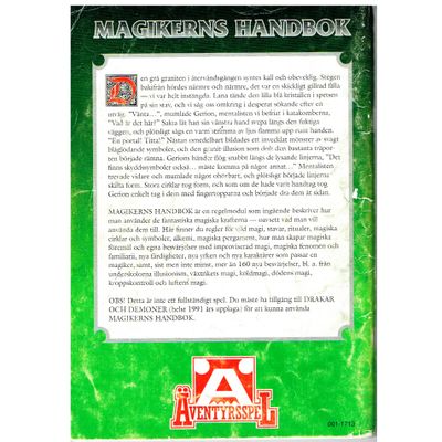 MAGIKERNS HANDBOK DRAKAR OCH DEMONER