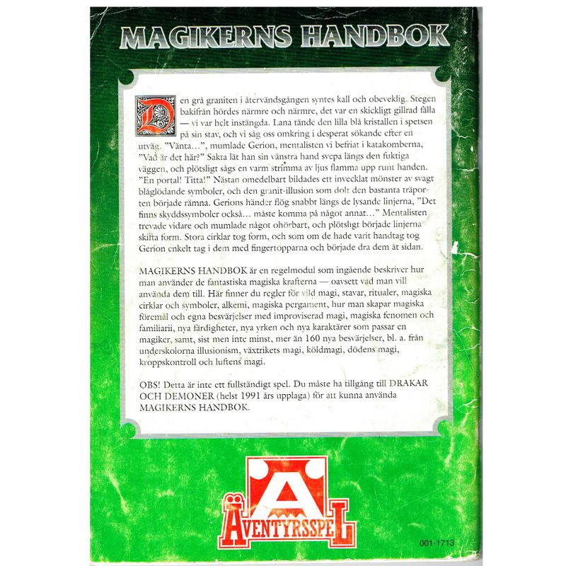 MAGIKERNS HANDBOK DRAKAR OCH DEMONER