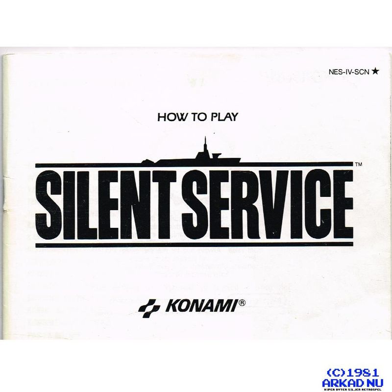 SILENT SERVICE NES SCN