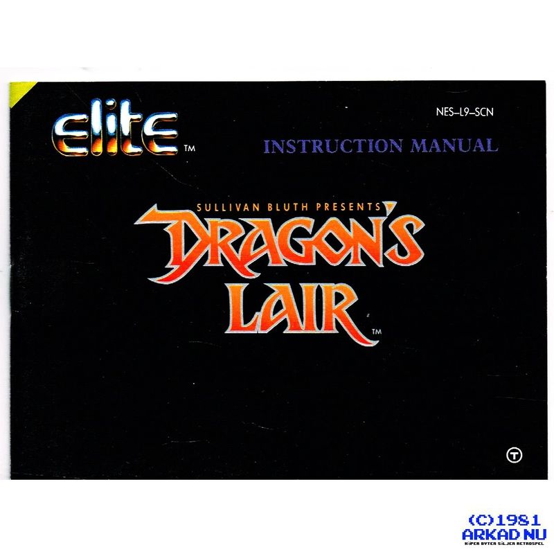 DRAGONS LAIR NES SCN