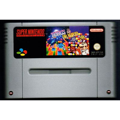 TETRIS & DR MARIO SNES SCN