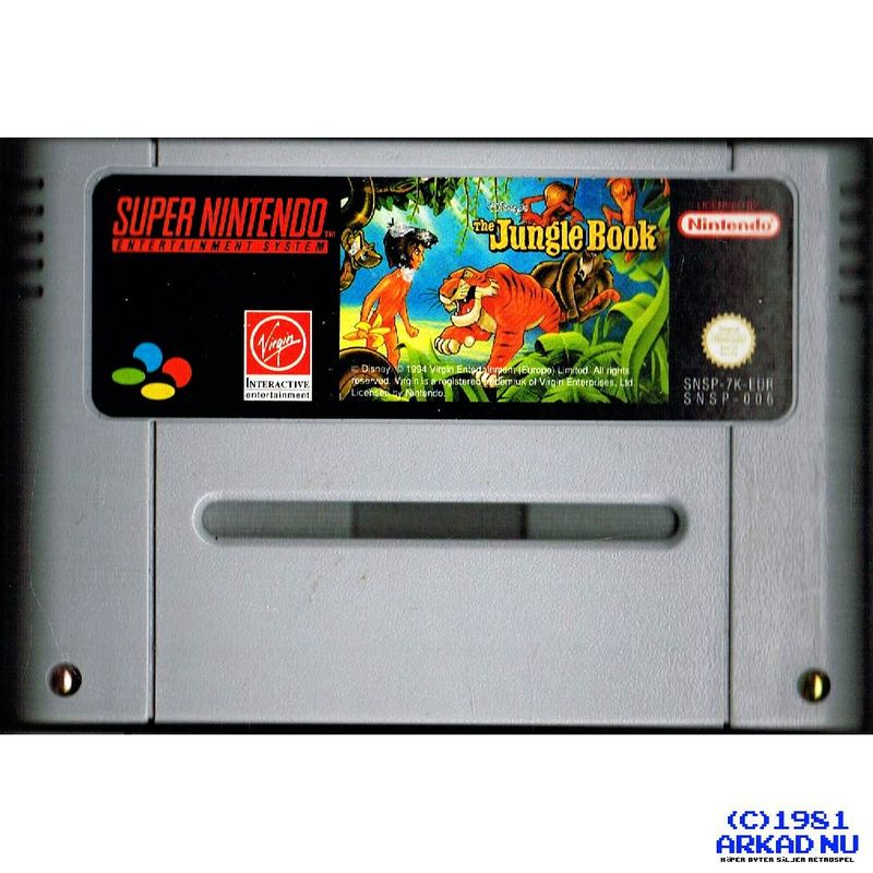 THE JUNGLE BOOK SNES