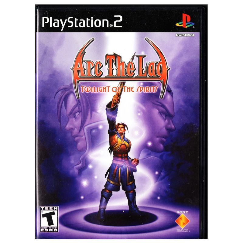 ARC THE LAD TWILIGHT OF THE SPIRITS PS2 NTSC USA