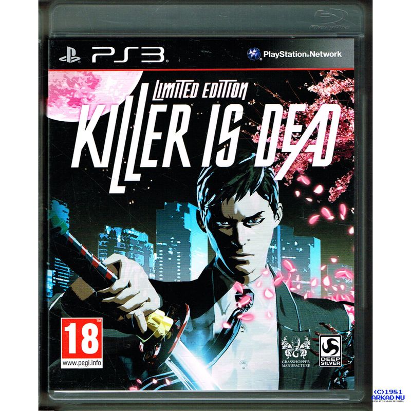 KILLER IS DEAD LIMITED EDITION PS3