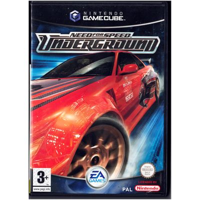 NEED FOR SPEED UNDERGROUND GAMECUBE