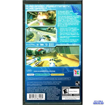 WIPEOUT PURE PSP NTSC