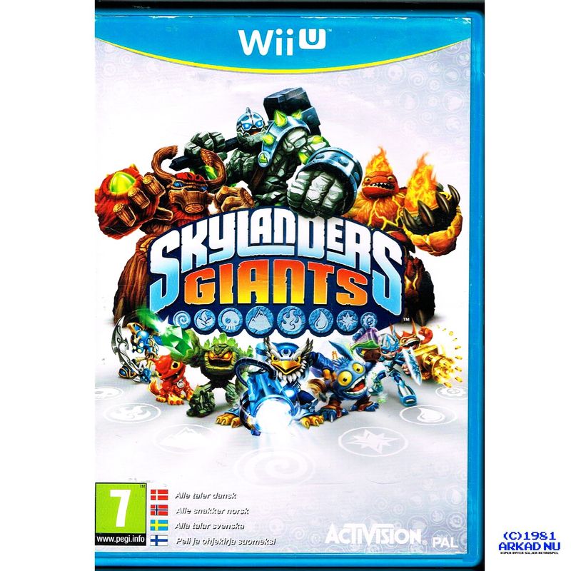 SKYLANDERS GIANTS WII U