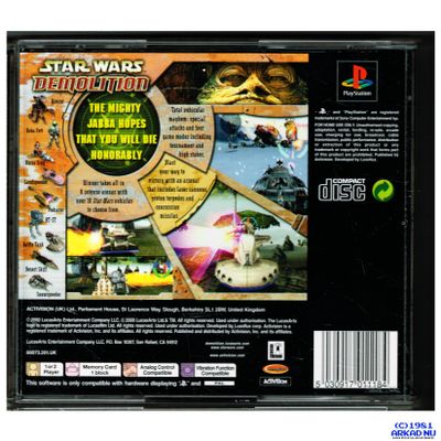 STAR WARS DEMOLITION PS1