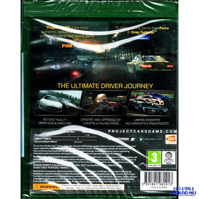 PROJECT CARS XBOX ONE