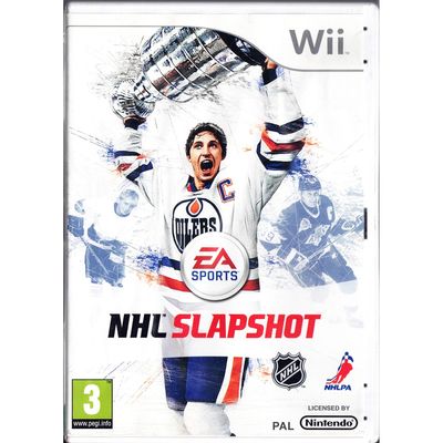 NHL SLAPSHOT WII MED HOCKEYKLUBBA