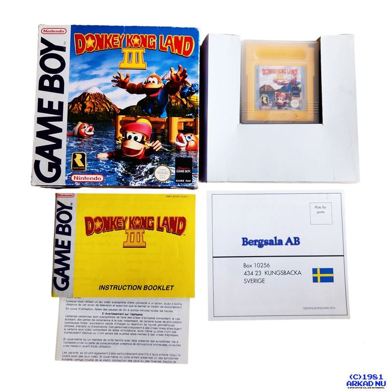 DONKEY KONG LAND III GAMEBOY