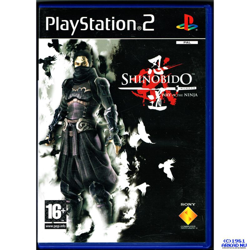 SHINOBIDO WAY OF THE NINJA PS2