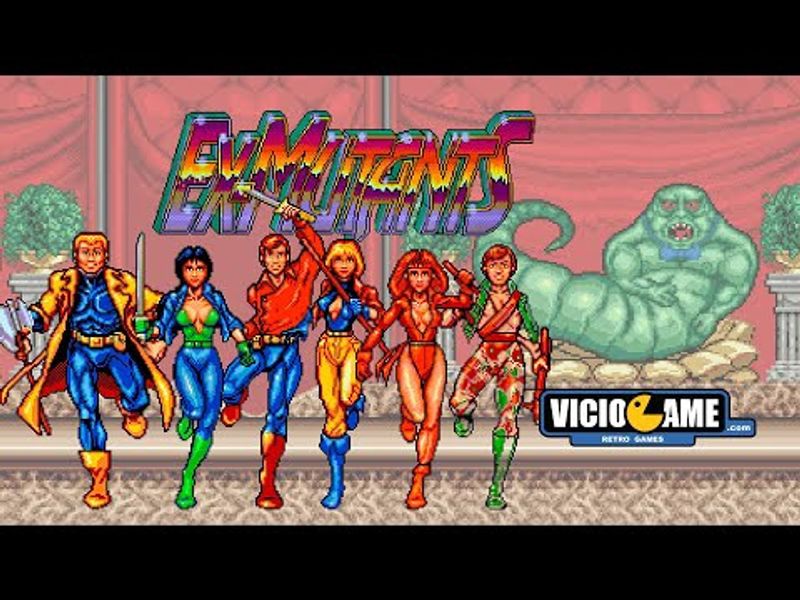 EX-MUTANTS MEGADRIVE