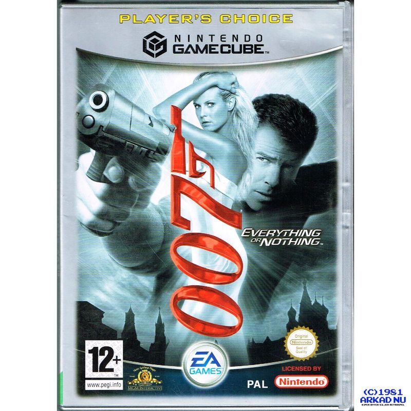 007 EVERYTHING OR NOTHING GAMECUBE