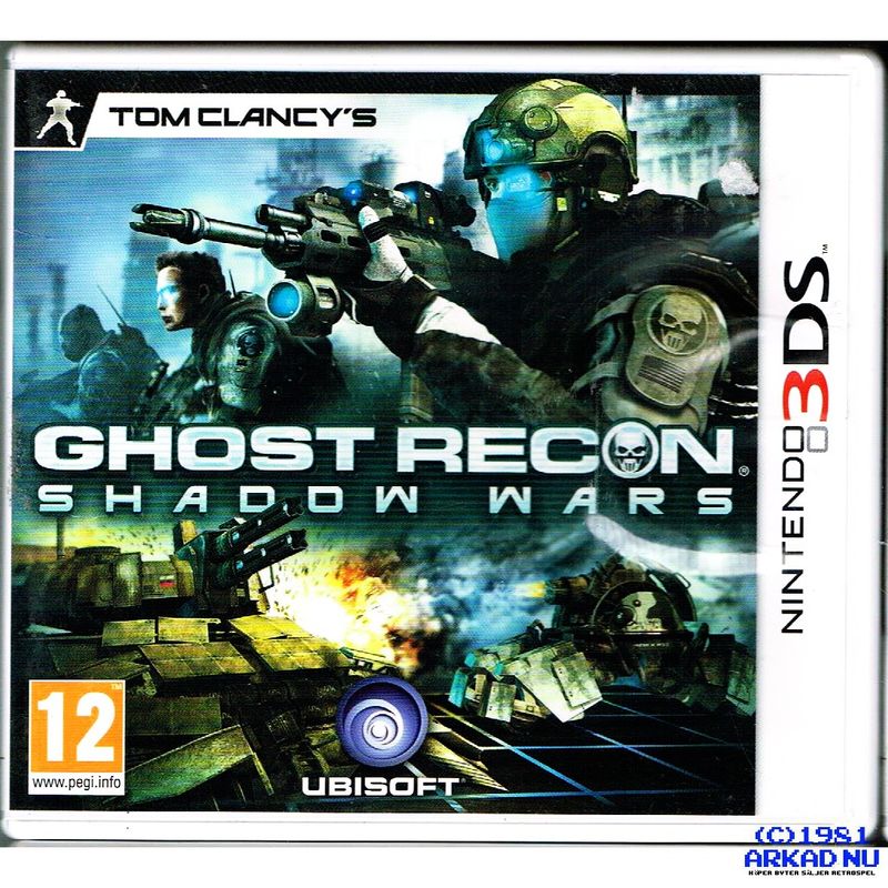 TOM CLANCYS GHOST RECON SHADOW WARS 3DS