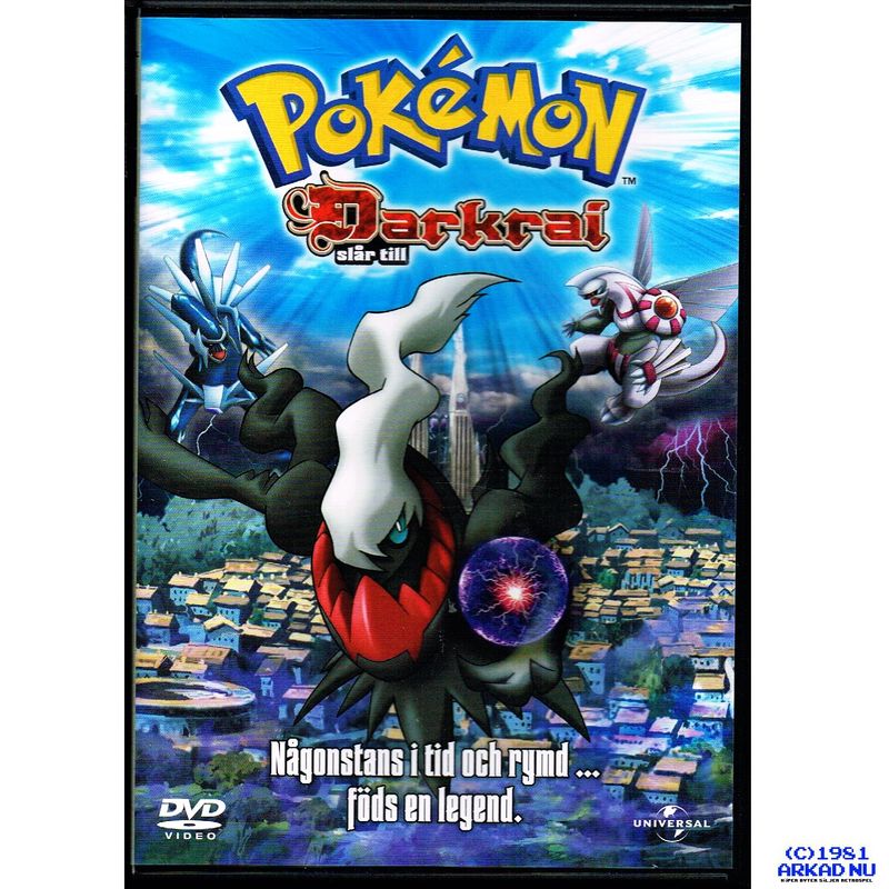 POKEMON DARKRAI SLÅR TILL DVD