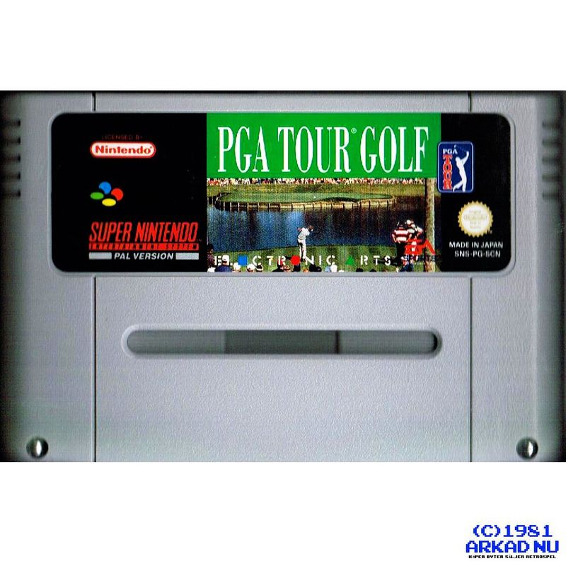 PGA TOUR GOLF SNES SCN