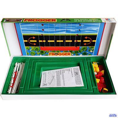 FROGGER MB MILTON BRADLEY BRÄDSPEL